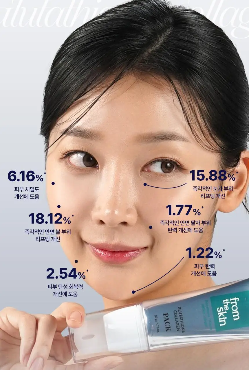 [스파출라일체형] 프롬더스킨 글루타치온 콜라겐 팩 50g 상세페이지 17